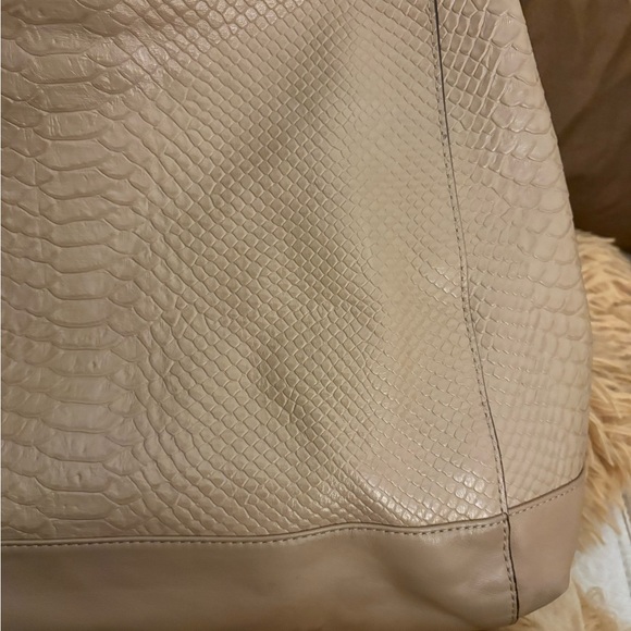 Coach Charlie Python-Embossed Leather Hobo - Picture 6 of 8